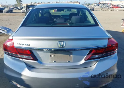 2014 Honda Civic Lx из США, поврежденный, VIN 19XFB2F51EE245813